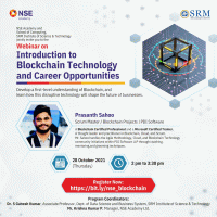 Introduction to Block Chain and Career Opportunities 2021 Webinar Poster